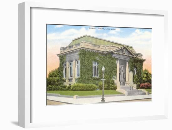 Public Library, Lima, Ohio-null-Framed Art Print