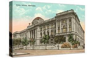 Public Library, Milwaukee, Wisconsin-null-Stretched Canvas