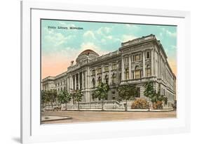 Public Library, Milwaukee, Wisconsin-null-Framed Art Print