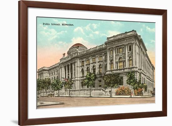 Public Library, Milwaukee, Wisconsin-null-Framed Art Print