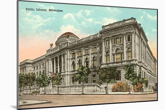 Public Library, Milwaukee, Wisconsin-null-Mounted Art Print