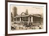 Public Library, New York City, Photo-null-Framed Premium Giclee Print