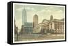 Public Library, New York City-null-Framed Stretched Canvas