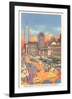 Public Library, New York City-null-Framed Art Print