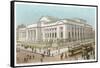 Public Library, New York City-null-Framed Stretched Canvas