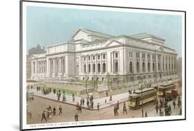 Public Library, New York City-null-Mounted Art Print