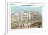 Public Library, New York City-null-Framed Art Print