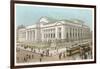 Public Library, New York City-null-Framed Art Print