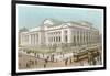 Public Library, New York City-null-Framed Art Print