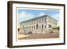 Public Library, St. Paul, Minnesota-null-Framed Art Print