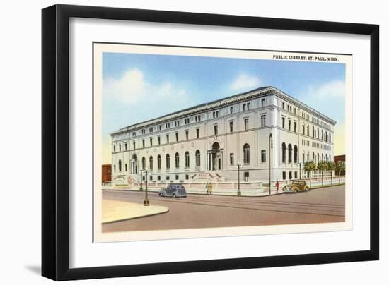 Public Library, St. Paul, Minnesota-null-Framed Art Print