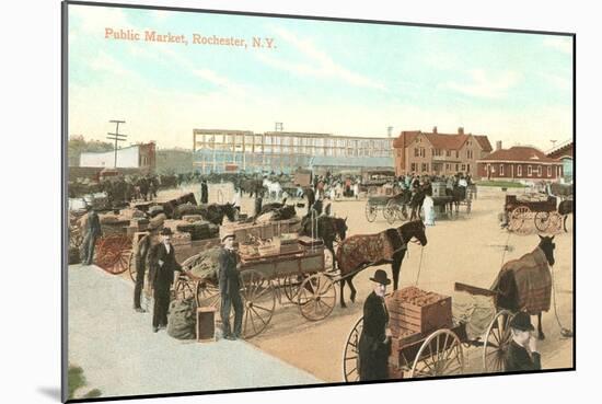 Public Market, Rochester, New York-null-Mounted Art Print