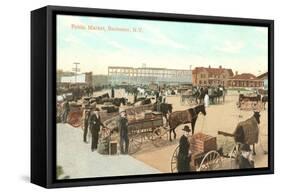 Public Market, Rochester, New York-null-Framed Stretched Canvas