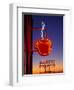 Public Market Sign at Sunset, Seattle, Washington, USA-Paul Souders-Framed Premium Photographic Print