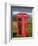 Public Phone Box, Ellishadder, Near Staffin, Trotternish Peninsula, Isle of Skye, Scotland-David Wall-Framed Photographic Print