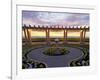 Public Plaza in the Art Deco City of Napier, North Island, New Zealand, Pacific-Don Smith-Framed Photographic Print