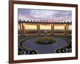 Public Plaza in the Art Deco City of Napier, North Island, New Zealand, Pacific-Don Smith-Framed Photographic Print