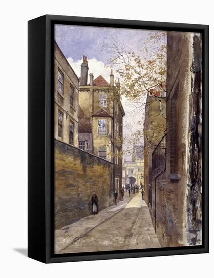 Public Record Office, Chancery Lane, Lane, 1881-John Crowther-Framed Stretched Canvas