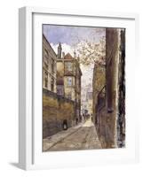 Public Record Office, Chancery Lane, Lane, 1881-John Crowther-Framed Giclee Print