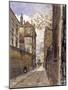 Public Record Office, Chancery Lane, Lane, 1881-John Crowther-Mounted Giclee Print