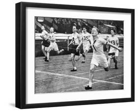 Public Schools Championships at White City-null-Framed Photographic Print