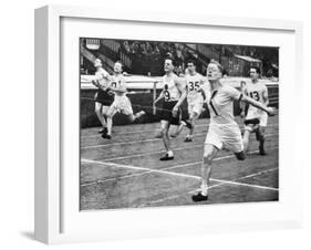 Public Schools Championships at White City-null-Framed Photographic Print