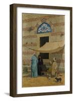 Public Scribe-Osman Hamdi Bey-Framed Giclee Print