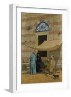 Public Scribe-Osman Hamdi Bey-Framed Giclee Print