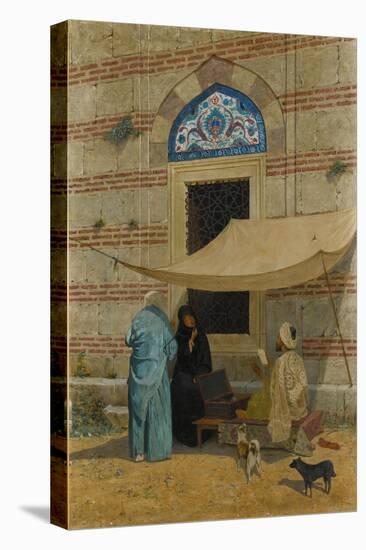 Public Scribe-Osman Hamdi Bey-Stretched Canvas