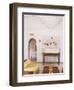 Public Seating Area in the Grand Durbar Hall, Devi Garh Fort Palace Hotel, Near Udaipur, India-John Henry Claude Wilson-Framed Photographic Print