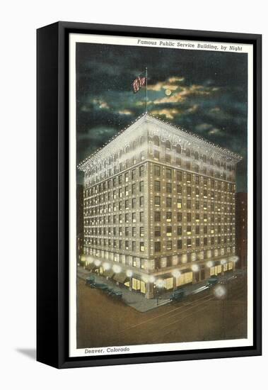 Public Service Building, Denver, Colorado-null-Framed Stretched Canvas