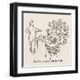 Public Speaking-William Heath Robinson-Framed Art Print