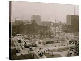 Public Square, Cleveland, Ohio-null-Stretched Canvas