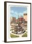 Public Square, Cleveland-null-Framed Art Print