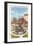 Public Square, Cleveland-null-Framed Art Print