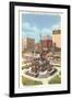 Public Square, Cleveland-null-Framed Art Print