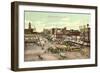 Public Square, Lima-null-Framed Art Print