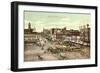 Public Square, Lima-null-Framed Art Print