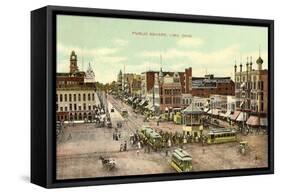 Public Square, Lima-null-Framed Stretched Canvas