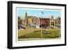 Public Square, Troy-null-Framed Art Print