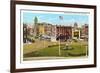 Public Square, Troy-null-Framed Art Print