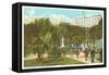 Public Square, Wilkes-Barre, Pennsylvania-null-Framed Stretched Canvas