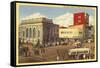 Public Square, York, Pennsylvania-null-Framed Stretched Canvas