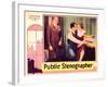 Public Stenographer, 1934-null-Framed Art Print