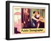 Public Stenographer, 1934-null-Framed Art Print