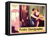 Public Stenographer, 1934-null-Framed Stretched Canvas