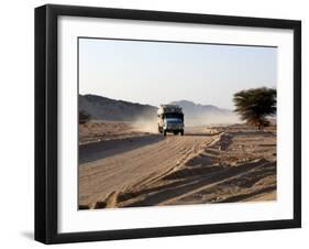 Public Transport, Nubian Desert, Sudan, Africa-Groenendijk Peter-Framed Premium Photographic Print