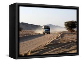 Public Transport, Nubian Desert, Sudan, Africa-Groenendijk Peter-Framed Stretched Canvas