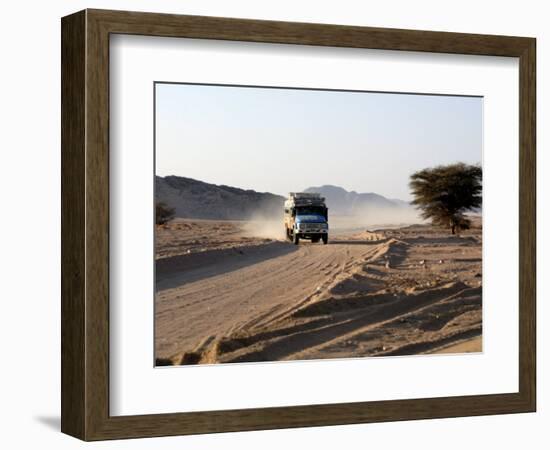 Public Transport, Nubian Desert, Sudan, Africa-Groenendijk Peter-Framed Photographic Print