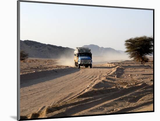 Public Transport, Nubian Desert, Sudan, Africa-Groenendijk Peter-Mounted Photographic Print
